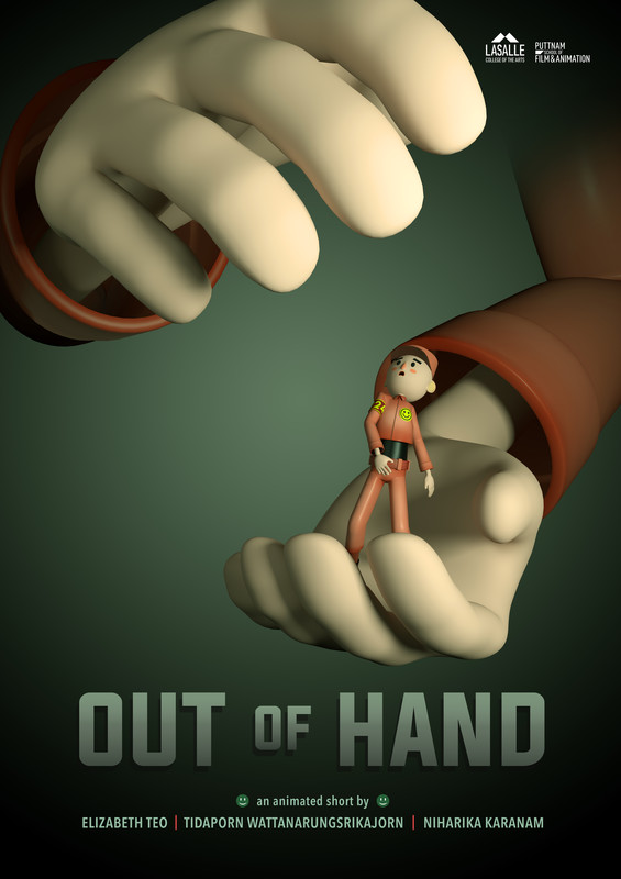 Out Of Hand animated short poster
